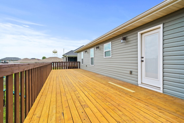4969 W Red Tail Dr, Ashland, MO 65010 - view of wooden terrace