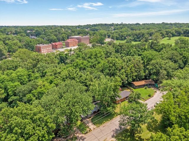 504 1st St, Boonville, MO 65233 - drone / aerial view of a forest