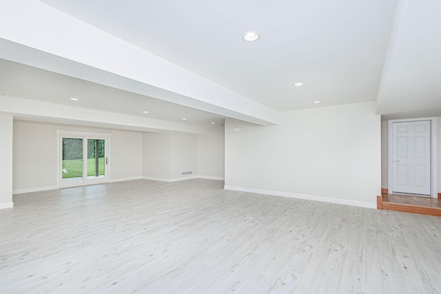 902 S Cedar Grove Blvd, Columbia, MO 65201 - basement with light wood-style floors and recessed lighting