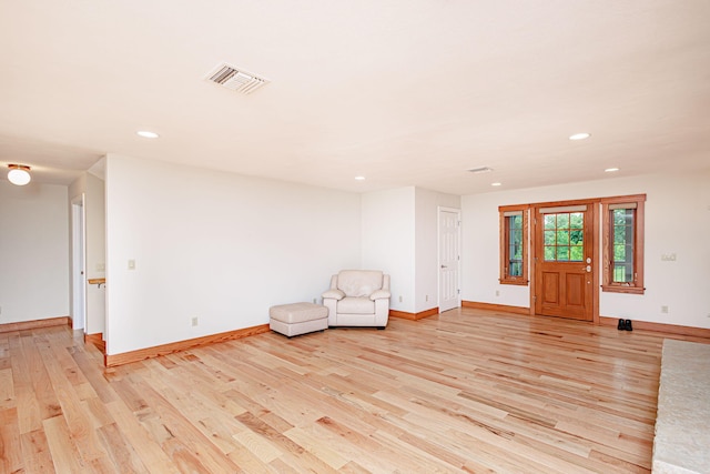 902 S Cedar Grove Blvd, Columbia, MO 65201 - entrance foyer featuring light wood-type flooring and recessed lighting