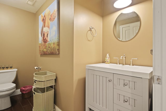 5200 N Locust Grove Church Rd, Columbia, MO 65202 - bathroom featuring vanity and tile patterned floors