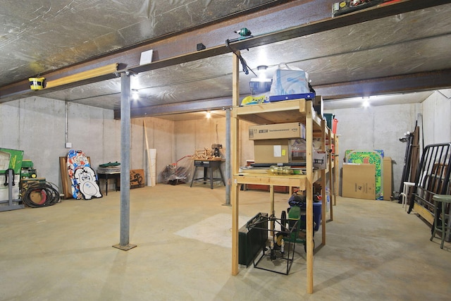 5200 N Locust Grove Church Rd, Columbia, MO 65202 - view of unfinished below grade area