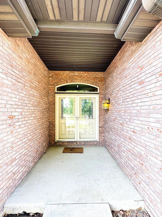 3904 Ivanhoe Blvd, Columbia, MO 65203 - property entrance with french doors and brick siding
