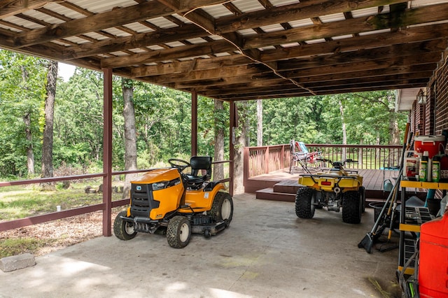 3674 State Road Aa, Holts Summit, MO 65043 - view of patio featuring a wooden deck