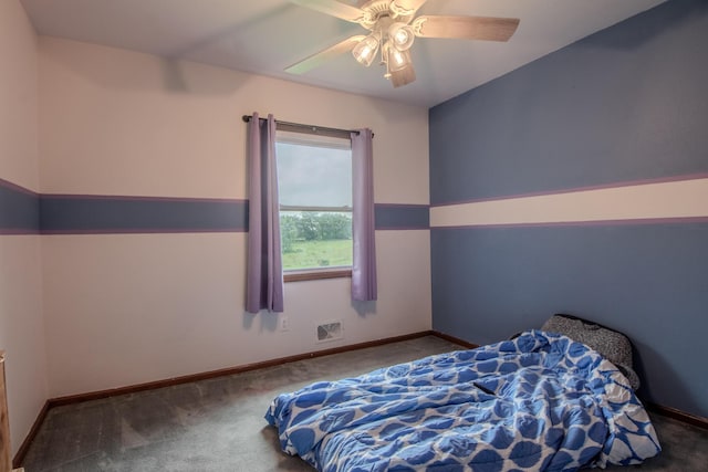 3674 State Road Aa, Holts Summit, MO 65043 - carpeted bedroom featuring baseboards and a ceiling fan