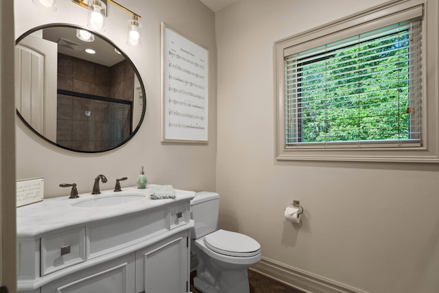 5809 Morning Star Ct, Columbia, MO 65203 - full bathroom with a tile shower and vanity