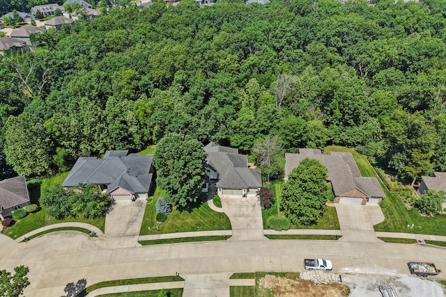 5809 Morning Star Ct, Columbia, MO 65203 - aerial view of property and surrounding area featuring nearby suburban area