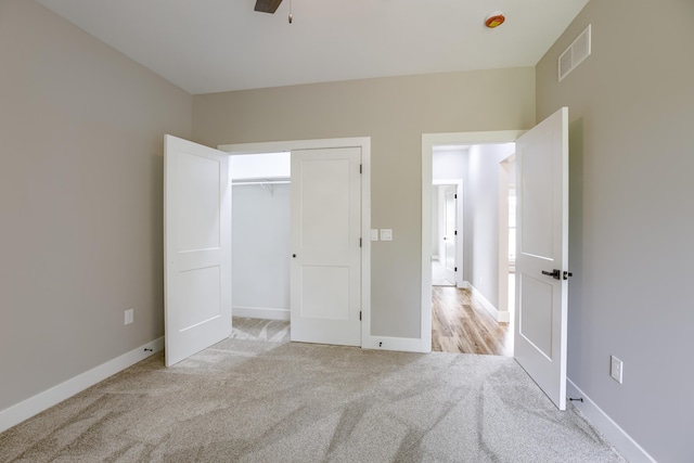 4305 Peregrine Pl, Columbia, MO 65202 - unfurnished bedroom with carpet and ceiling fan