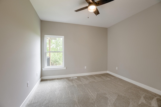 4305 Peregrine Pl, Columbia, MO 65202 - unfurnished room with ceiling fan and carpet floors