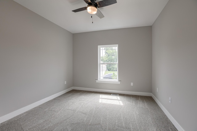 4305 Peregrine Pl, Columbia, MO 65202 - carpeted spare room with ceiling fan and baseboards