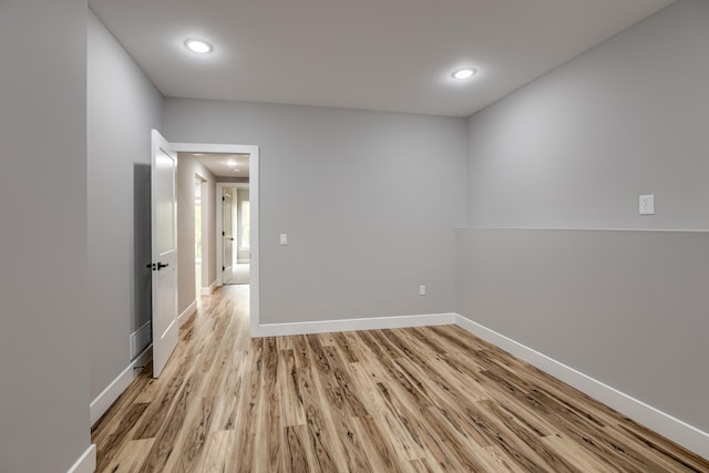 4305 Peregrine Pl, Columbia, MO 65202 - spare room with light wood-style floors and recessed lighting