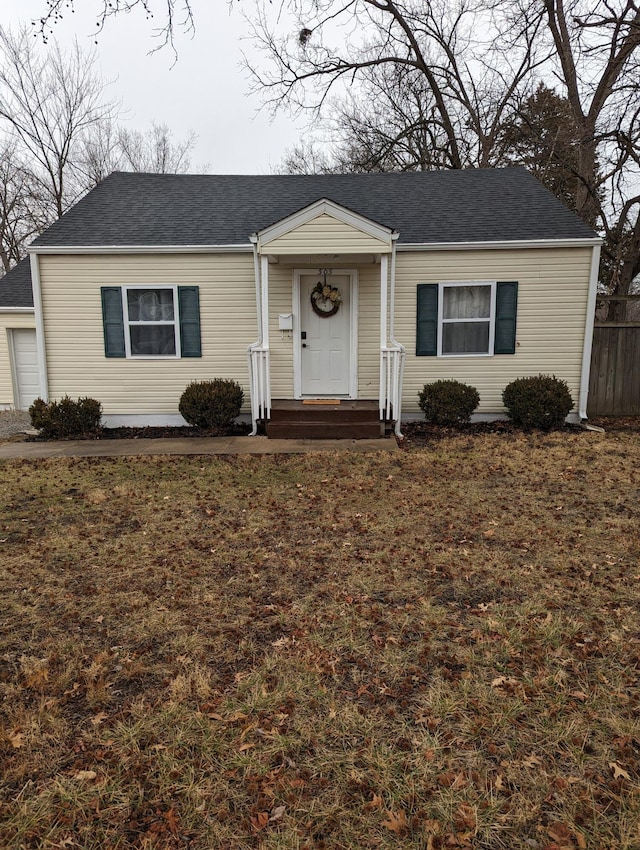 505 W Worley St, Columbia, MO 65203 - view of front of property with a shingled roof