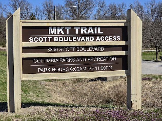 3109 Appalachian Dr, Columbia, MO 65203 - view of community sign