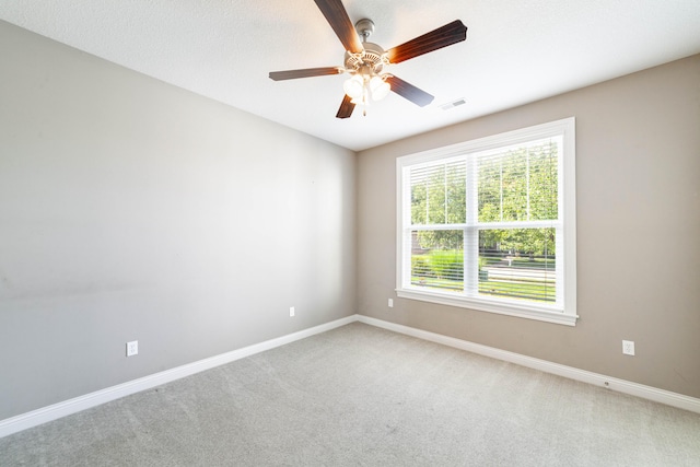1915 Muirfield Dr, Columbia, MO 65203 - carpeted empty room with baseboards and a ceiling fan