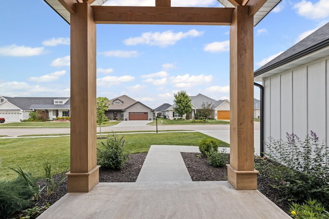 605 Angels Rest Way, Columbia, MO 65203 - view of patio / terrace featuring a residential view