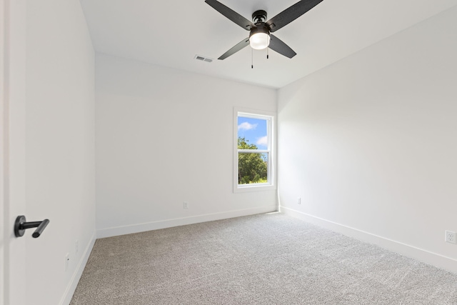 605 Angels Rest Way, Columbia, MO 65203 - carpeted empty room featuring baseboards and ceiling fan