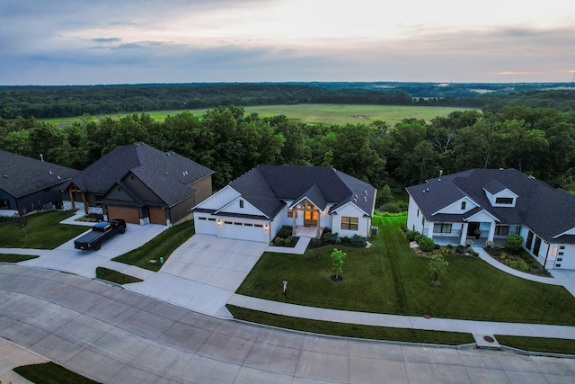 605 Angels Rest Way, Columbia, MO 65203 - aerial view of residential area