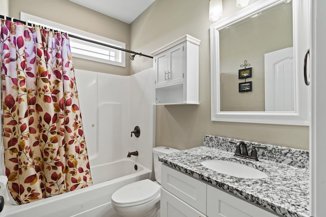 15409 Allegiance Ave, Ashland, MO 65010 - full bathroom featuring vanity and shower / bath combo with shower curtain