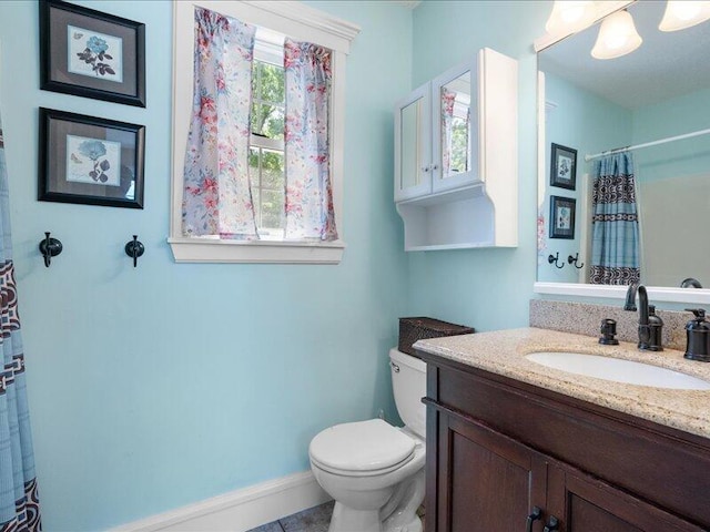 205 Johnson Ct, Ashland, MO 65010 - full bath with vanity and curtained shower