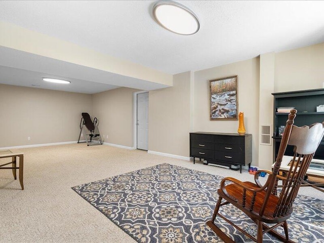205 Johnson Ct, Ashland, MO 65010 - carpeted living room with baseboards