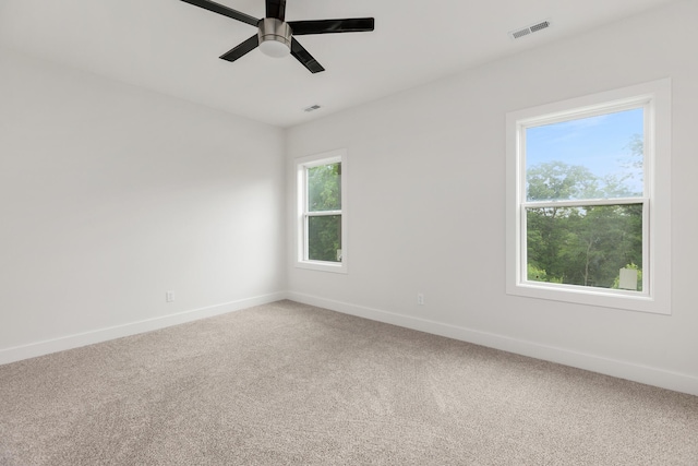 5413 Briar Rose Ct, Columbia, MO 65203 - empty room with carpet flooring and a ceiling fan