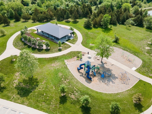 3515 Goldenwood Dr, Columbia, MO 65202 - bird's eye view of a recreational park