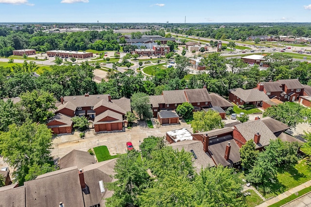 522 Huntridge Dr, Columbia, MO 65201 - aerial view of residential area featuring a tree filled landscape