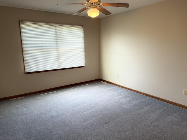 4413 Shoram Ct, Columbia, MO 65203 - spare room with carpet and a ceiling fan