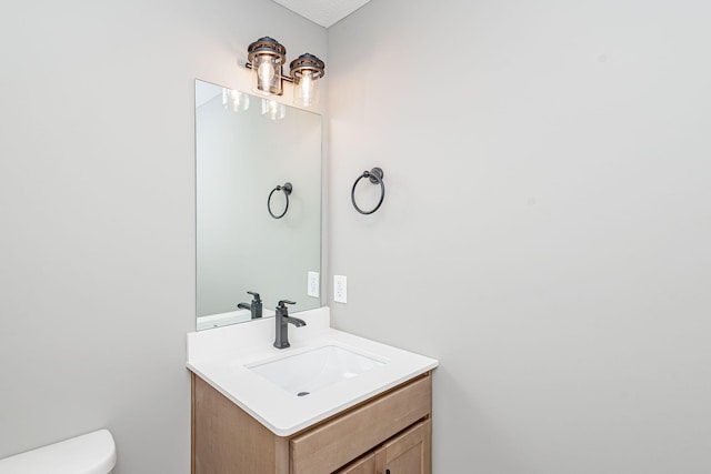 3321 Gray Birch Dr, Columbia, MO 65202 - half bath with vanity and toilet