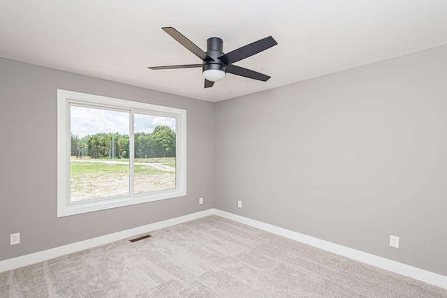 3321 Gray Birch Dr, Columbia, MO 65202 - empty room with carpet flooring and a ceiling fan