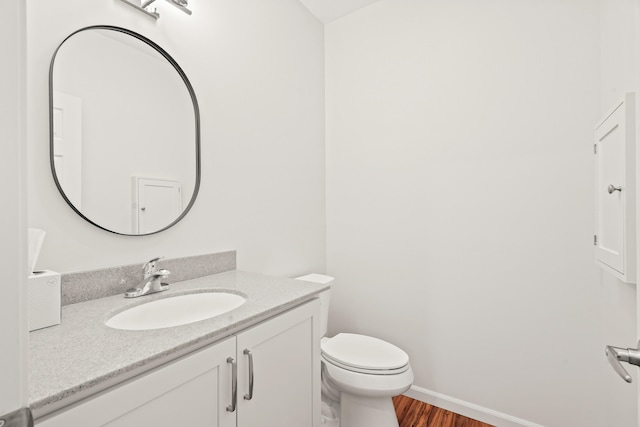3348 S Old Ridge Rd, Columbia, MO 65203 - bathroom with vanity and wood finished floors