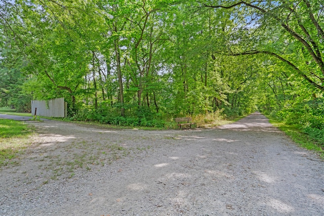 3348 S Old Ridge Rd, Columbia, MO 65203 - view of dirt / gravel road featuring a view of trees
