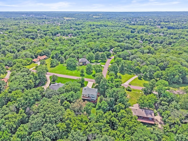 3348 S Old Ridge Rd, Columbia, MO 65203 - aerial view of a forest