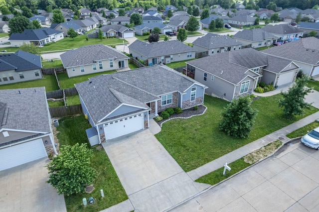 5808 Islip Dr, Columbia, MO 65201 - aerial view of residential area