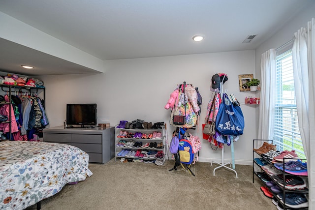 5808 Islip Dr, Columbia, MO 65201 - bedroom with carpet floors and recessed lighting