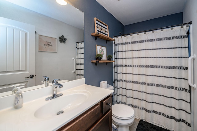 5808 Islip Dr, Columbia, MO 65201 - full bath with vanity and curtained shower