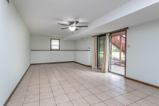 2109 Bridgewater Dr, Columbia, MO 65202 - unfurnished room with ceiling fan and baseboards