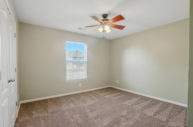 3904 Clydesdale Dr, Columbia, MO 65202 - unfurnished room with ceiling fan and carpet