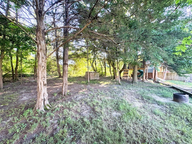 3904 Clydesdale Dr, Columbia, MO 65202 - view of yard featuring a playground