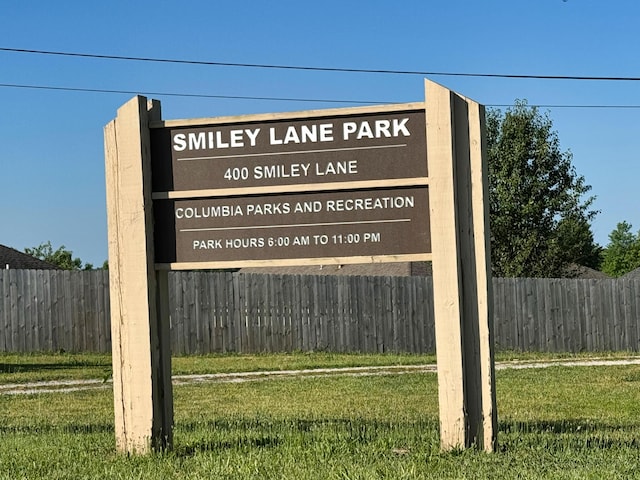 3904 Clydesdale Dr, Columbia, MO 65202 - view of community / neighborhood sign