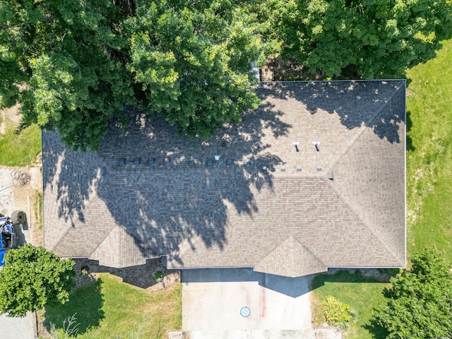 9855 N Route E, Harrisburg, MO 65256 - view from above of property