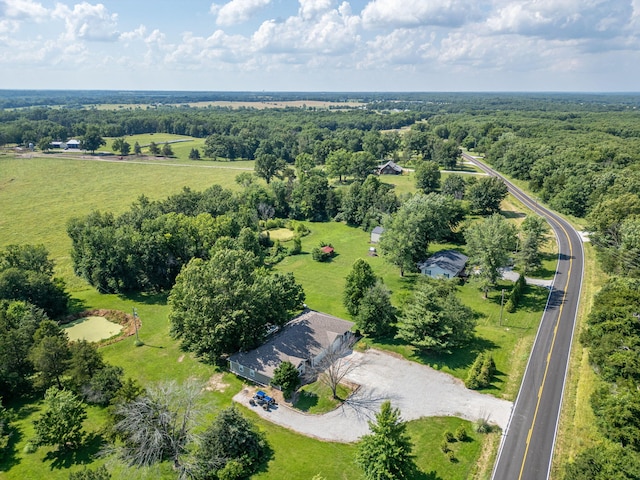 9855 N Route E, Harrisburg, MO 65256 - aerial view of property and surrounding area
