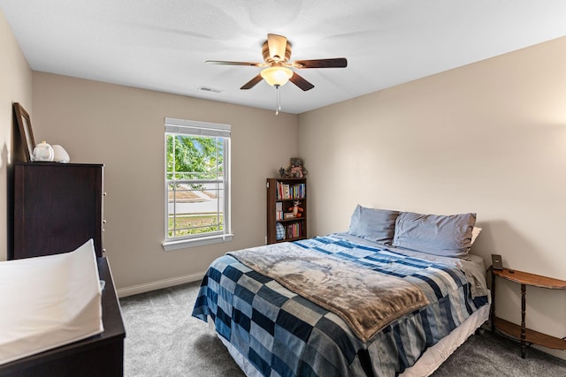 6655 American Setter Dr, Ashland, MO 65010 - carpeted bedroom featuring baseboards and a ceiling fan