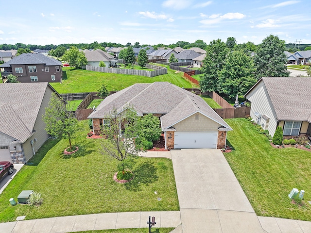 6003 Misty Springs Way, Columbia, MO 65202 - aerial perspective of suburban area