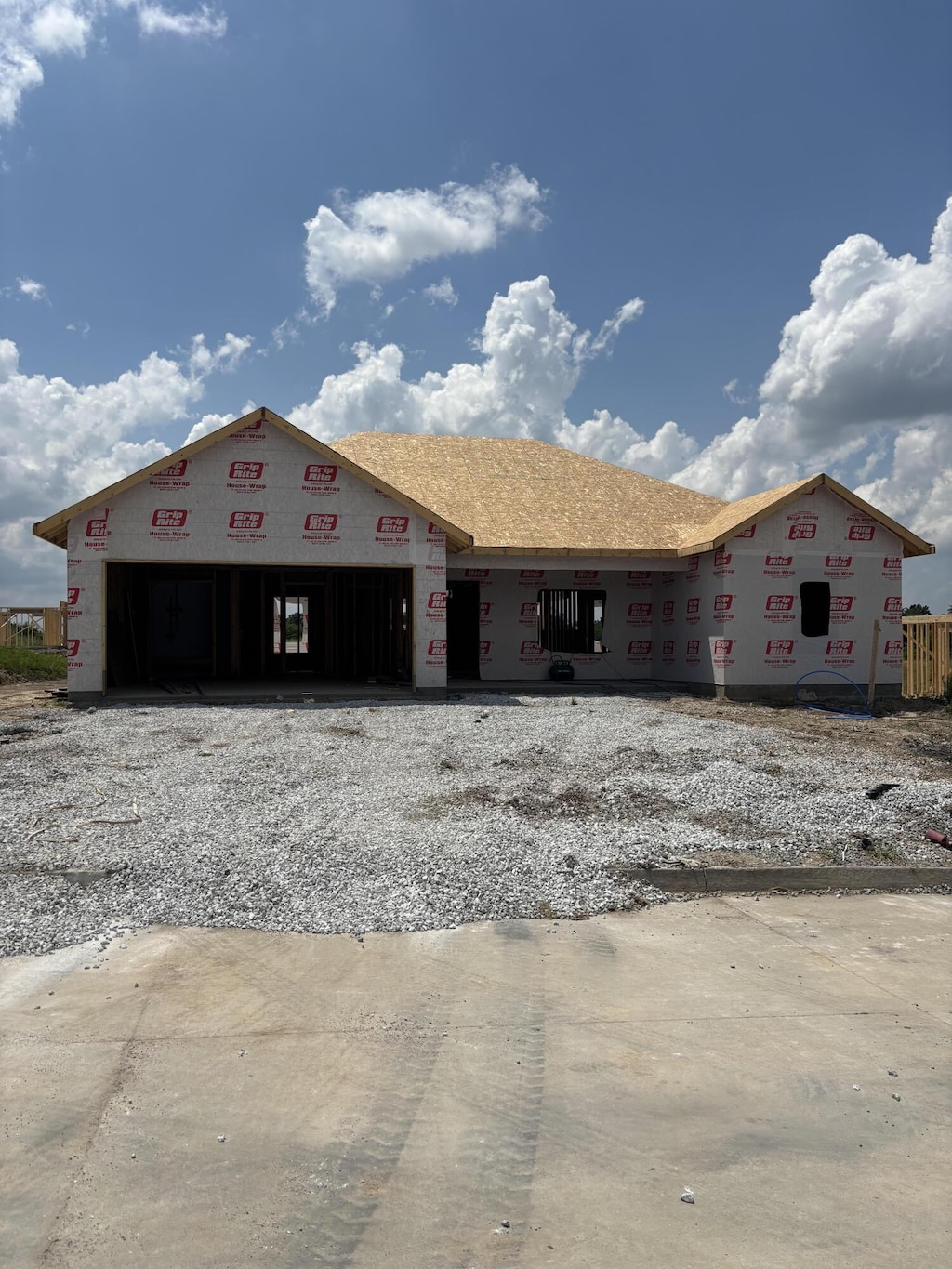 2415 N Traveller Dr, Columbia, MO 65202 - view of property in mid-construction