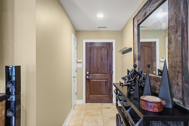 3509 Tuscany, Columbia, MO 65202 - doorway to outside with light tile patterned flooring and baseboards