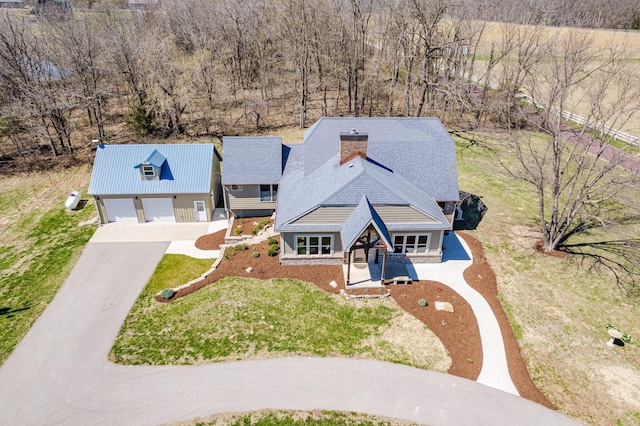8900 W Graham Rd, Rocheport, MO 65279 - aerial view of property and surrounding area