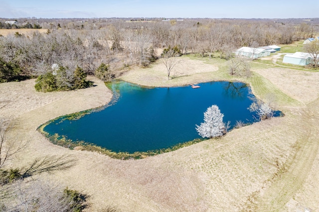 8900 W Graham Rd, Rocheport, MO 65279 - drone / aerial view of a large body of water