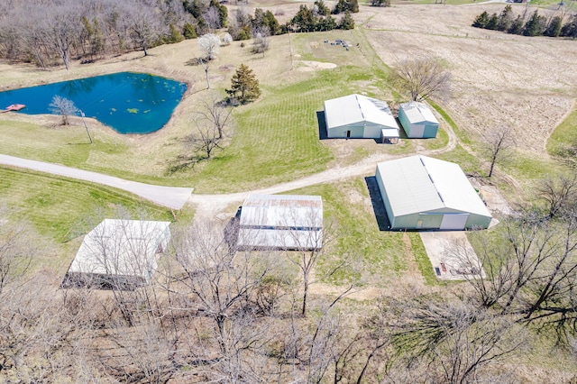 8900 W Graham Rd, Rocheport, MO 65279 - view from above of property featuring a large body of water