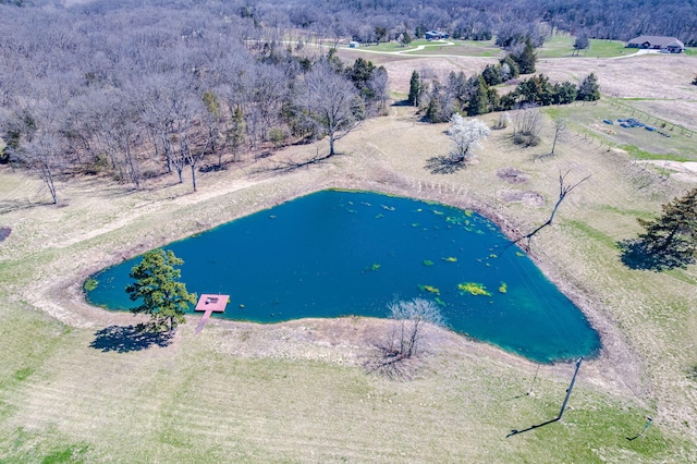 8900 W Graham Rd, Rocheport, MO 65279 - drone / aerial view of a nearby body of water